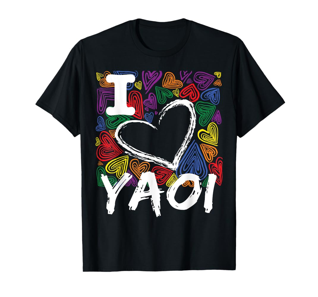 Amazon.com: I Love Yaoi Shirt - Manga Anime Lover Shirt T
